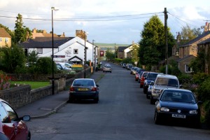 A photograph of Hurst Green Village in the Ribble Valley, Lancashire